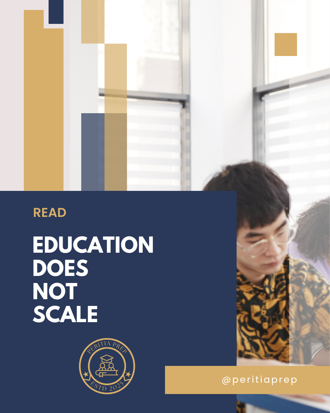 Education Does Not Scale